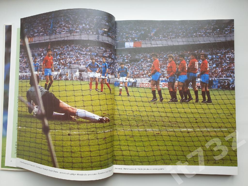 Книга-фотоальбом Франция.Чемпионат Европы по футболу 1984 (Мюнхен,180 страниц) 3