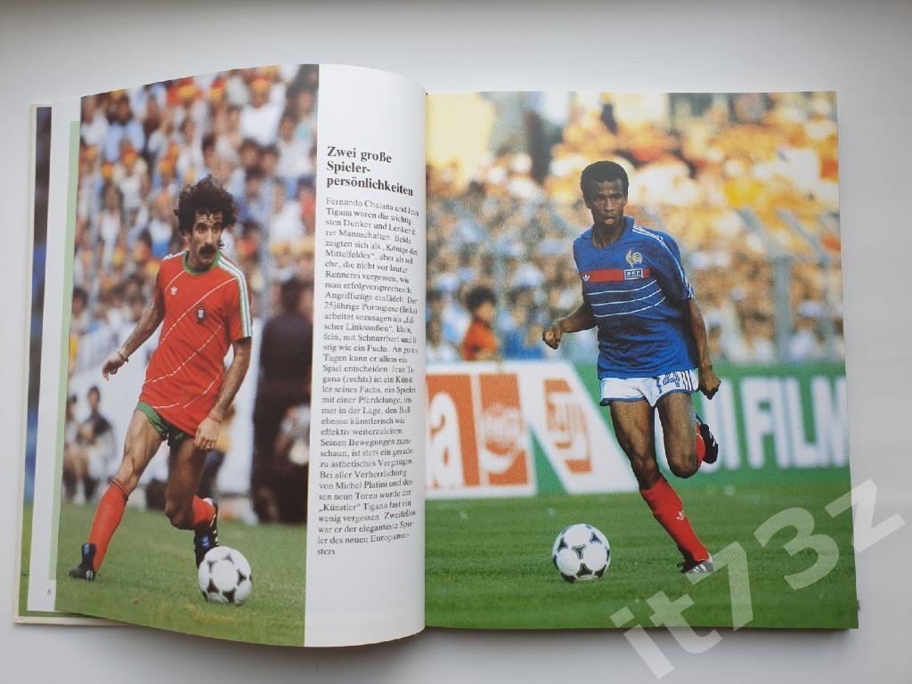 Книга-фотоальбом Франция.Чемпионат Европы по футболу 1984 (Мюнхен,180 страниц) 4