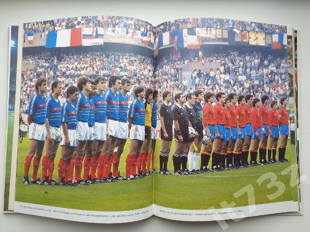 Книга-фотоальбом Франция.Чемпионат Европы по футболу 1984 (Мюнхен,180 страниц) 6