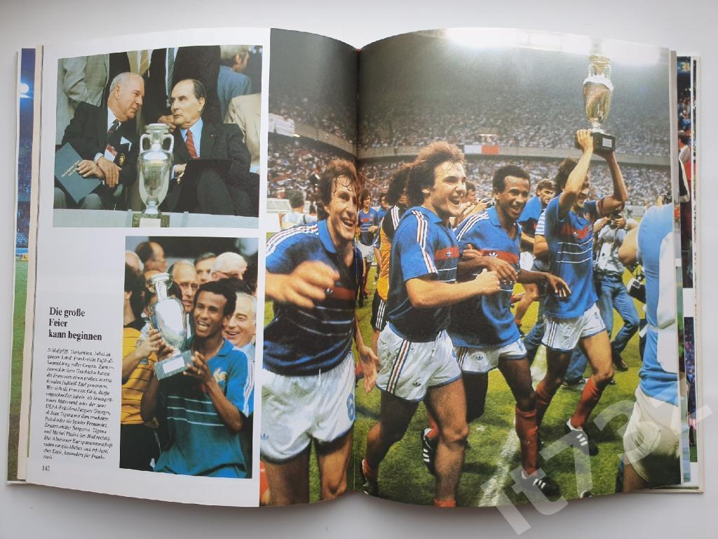 Книга-фотоальбом Франция.Чемпионат Европы по футболу 1984 (Мюнхен,180 страниц) 7