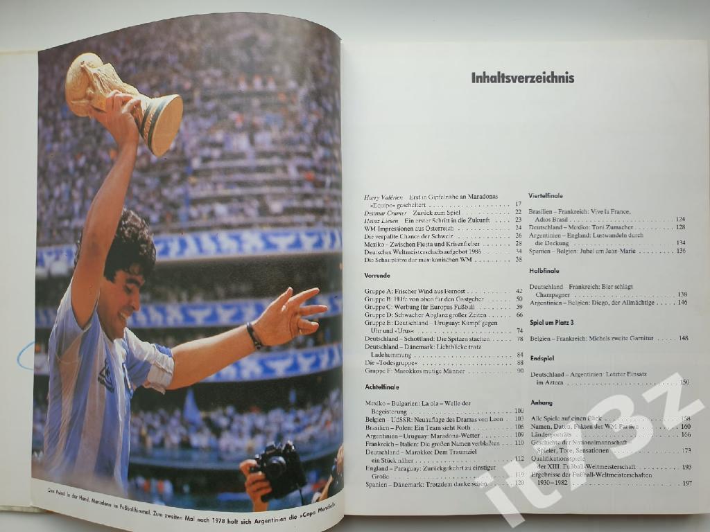 Книга-фотоальбом Мексика. Чемпионат мира по футболу 1986 (Мюнхен, 200 страниц) 1