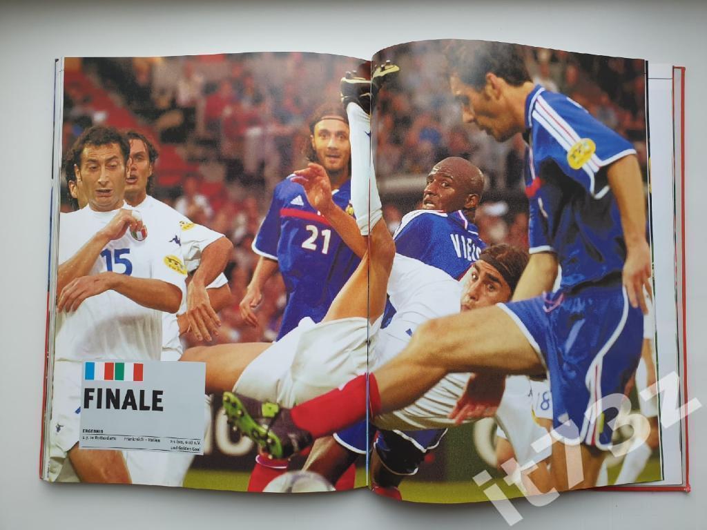 Книга-фотоальбом Чемпионат Европы по футболу 2000 (Берлин, 194 страницы) 5