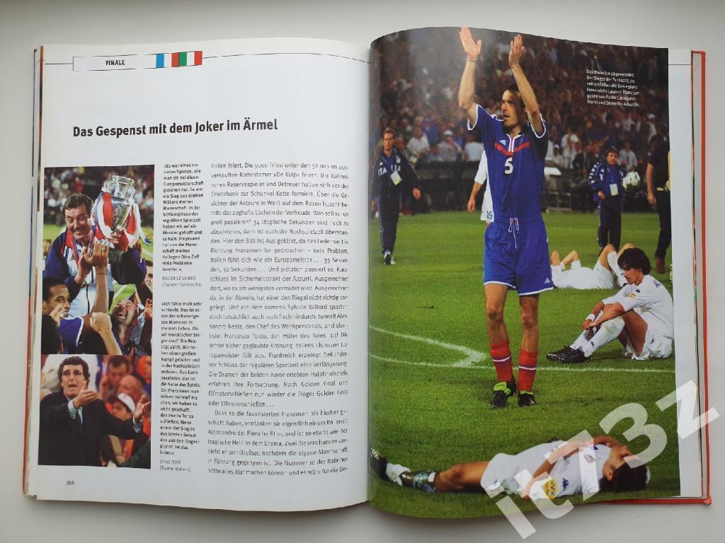 Книга-фотоальбом Чемпионат Европы по футболу 2000 (Берлин, 194 страницы) 6