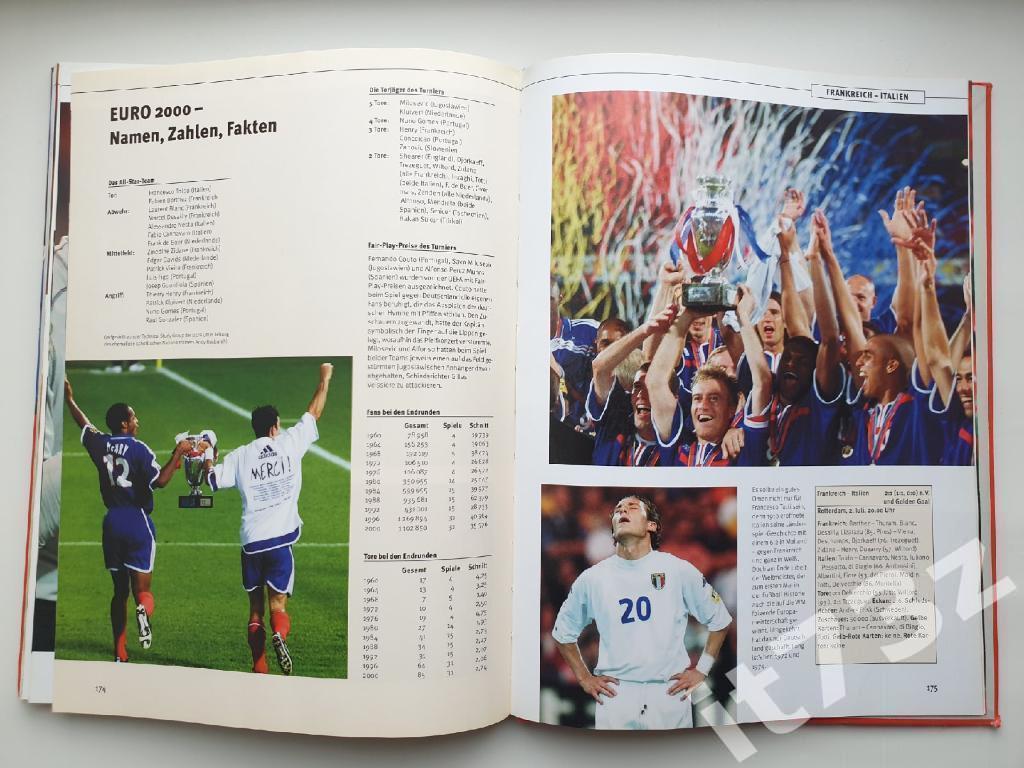 Книга-фотоальбом Чемпионат Европы по футболу 2000 (Берлин, 194 страницы) 7