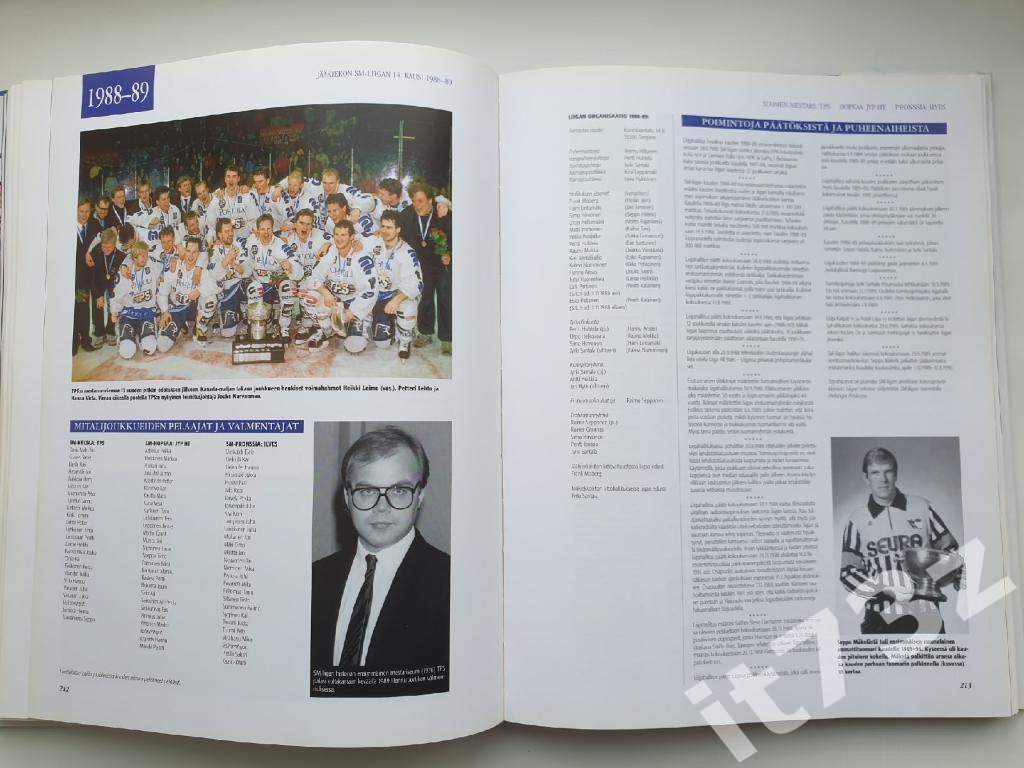 А/П.Меннандер Звезды лиги. Хоккейная SM-лига 30 лет 1975-2005 (350 страниц,А4) 3