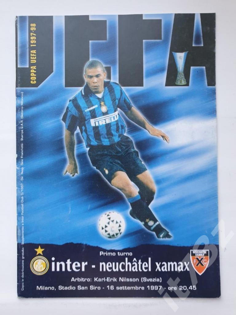 Интер Милан Италия - Ксамакс Швейцария 1997 Кубок УЕФА