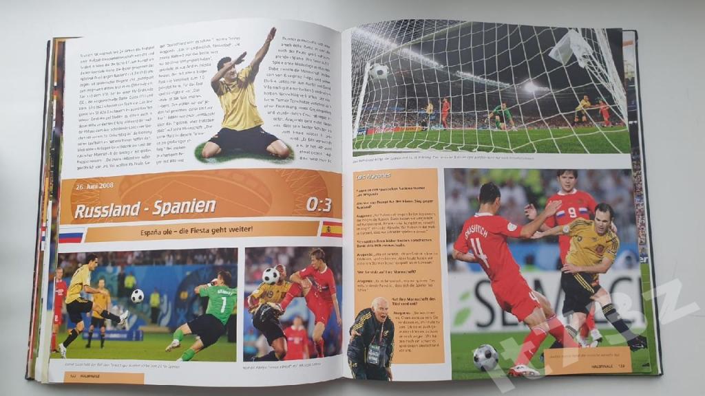 Книга-фотоальбом Чемпионат Европы по футболу 2008 (Германия, 194 страницы) 4