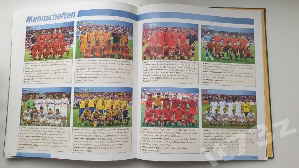 Книга-фотоальбом Чемпионат Европы по футболу 2008 (Германия, 194 страницы) 7