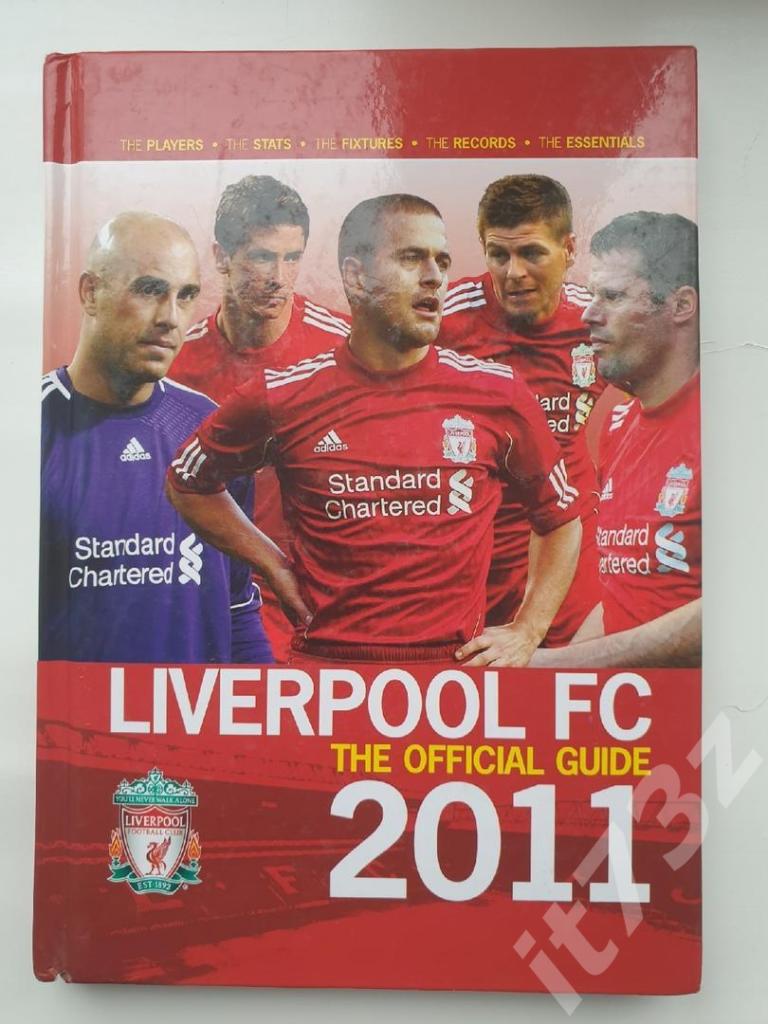 Официальный гайд ФК Ливерпуль Англия 2011 (208 страниц, твердый переплет)
