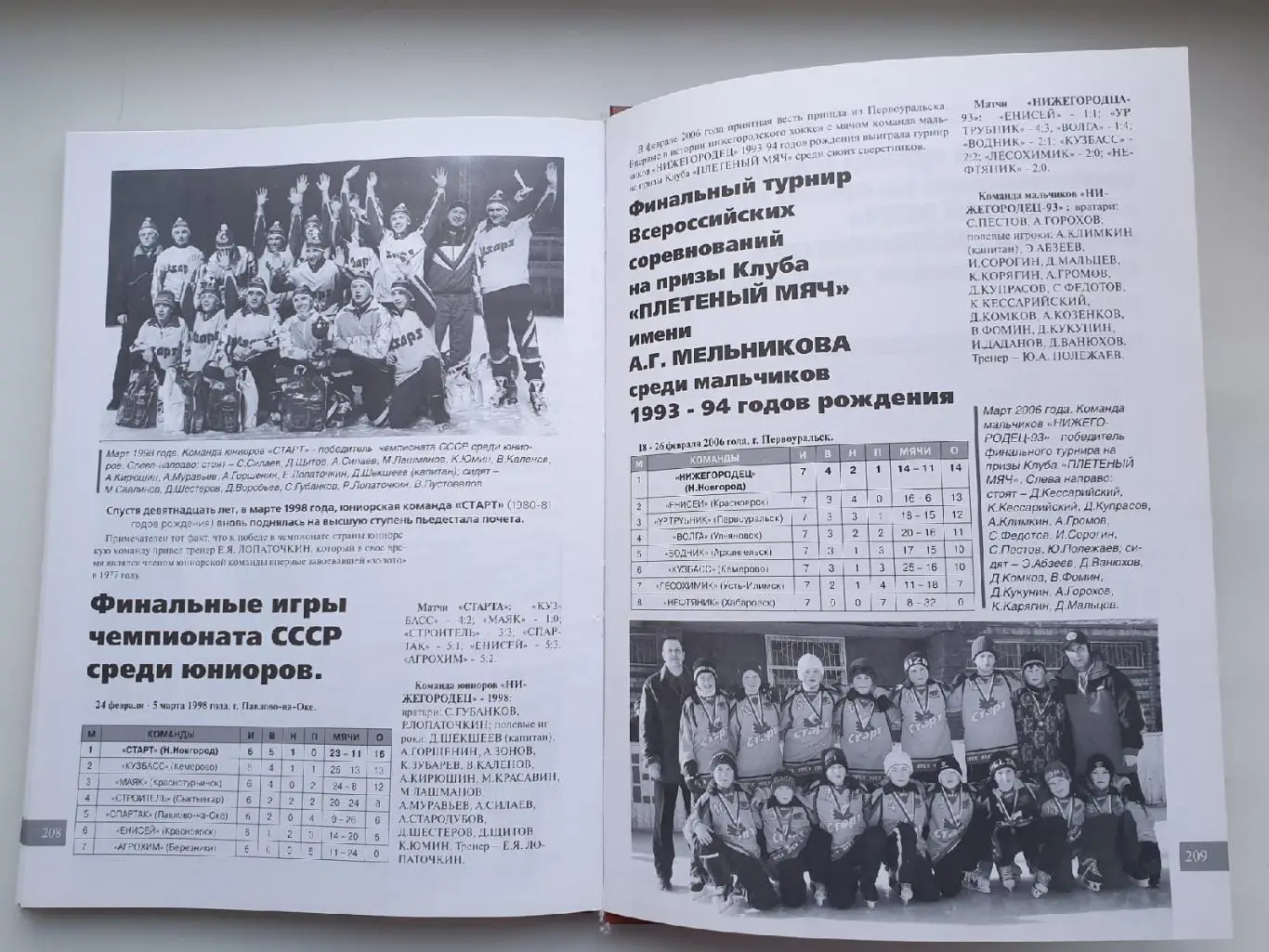 АКЦИЯ!!! Морозов Дуничкин Старт в лицах Нижний Новгород 2008 (А4, 210 страниц) 6