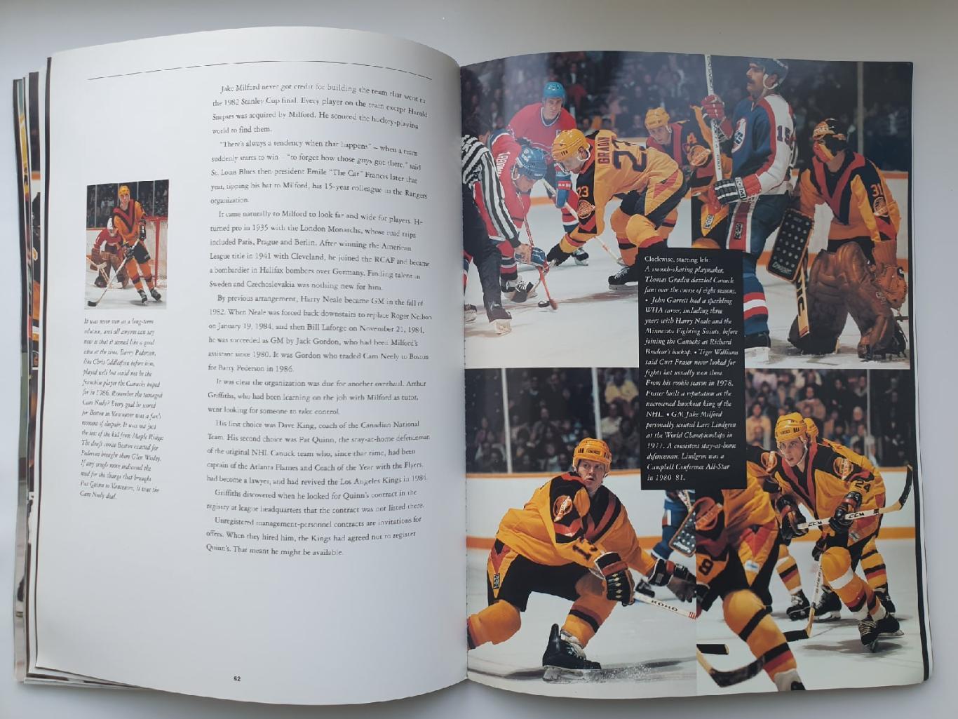 Книга-Фотоальбом Ванкувер Кэнакс Серебряное издание (Канада 1994, 118 страниц) 7
