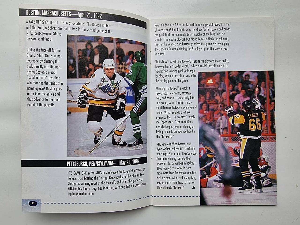 НХЛ. Победы в лицах (Канада 1992, 32 страницы) 2