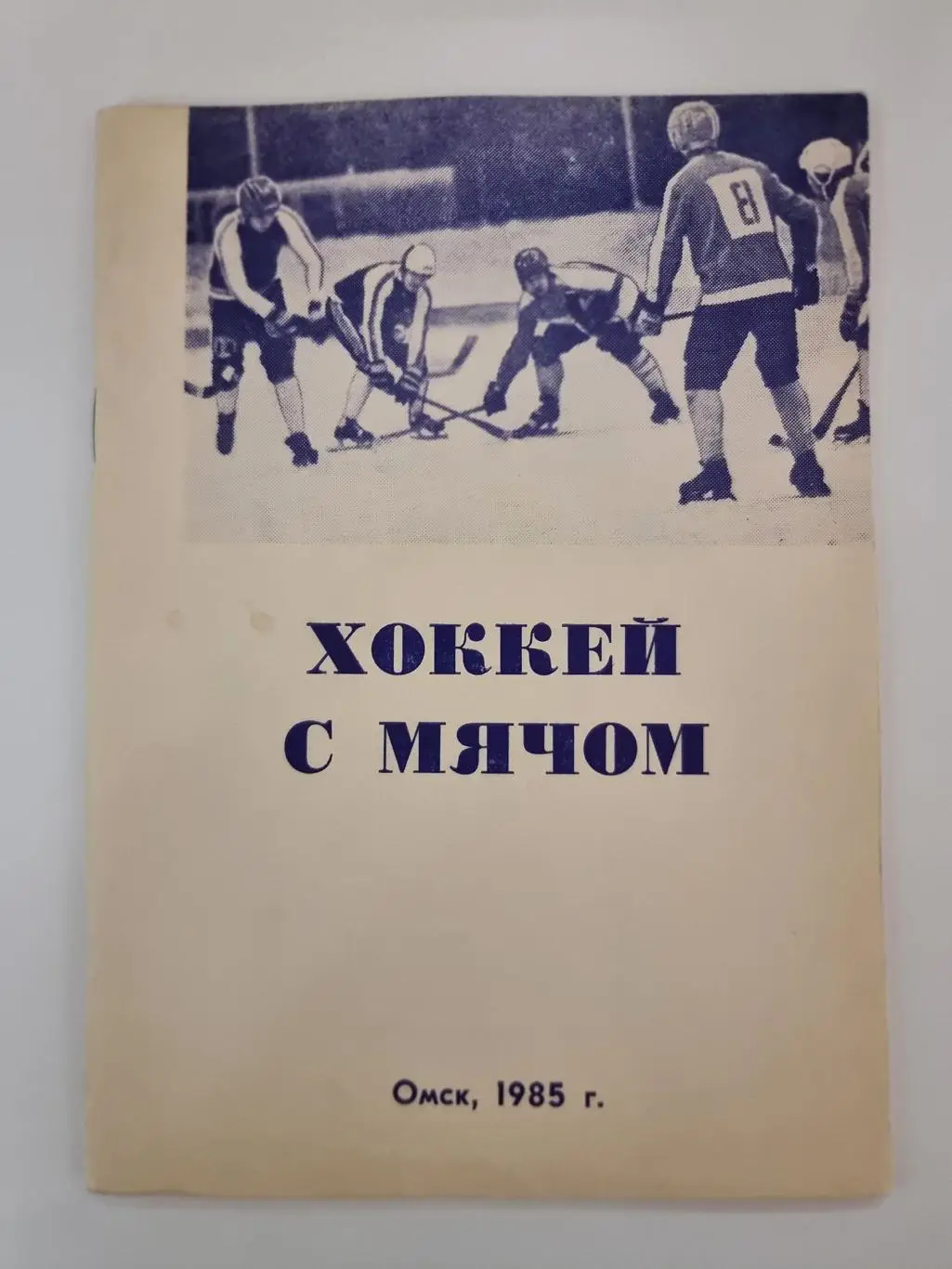 Хоккей с мячом. Омск 1985/86 (64 страницы)