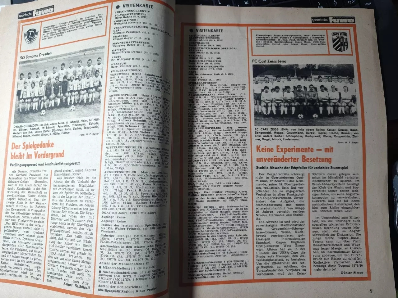 Спецвыпуск FUWO Футбольный сезон 1979/80 2