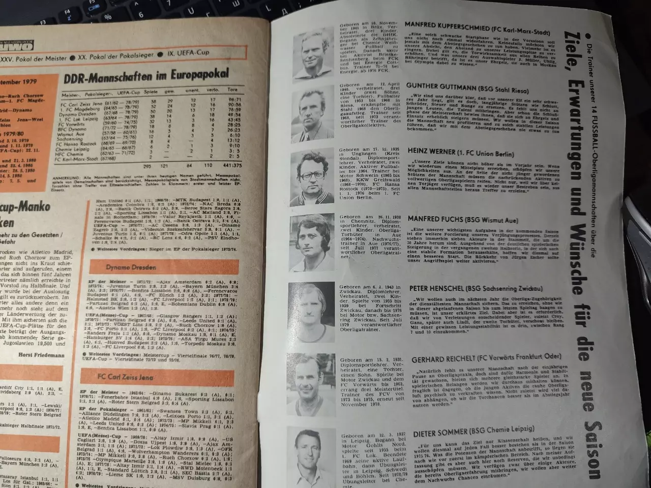 Спецвыпуск FUWO Футбольный сезон 1979/80 5