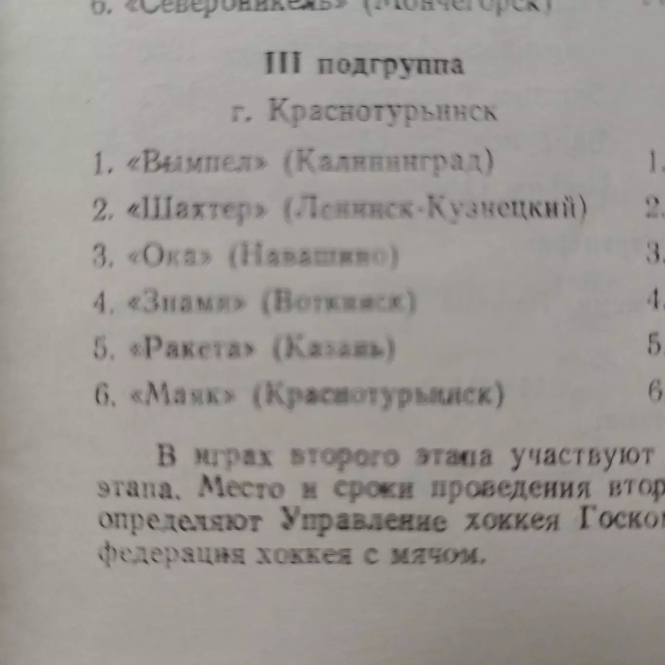 Хоккей с мячом Кубок СССР 1988 1 этап Краснотурьинск Калининград Казань Воткинск 1