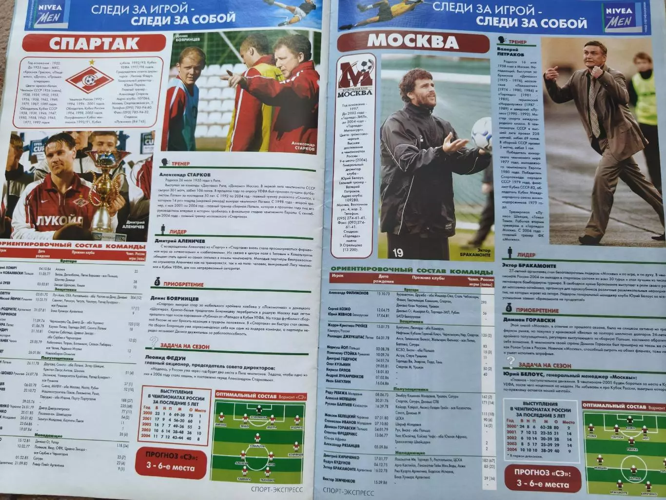 Спецвыпуск Спорт-экспресс Футбол Все о российском сезоне 2005 2