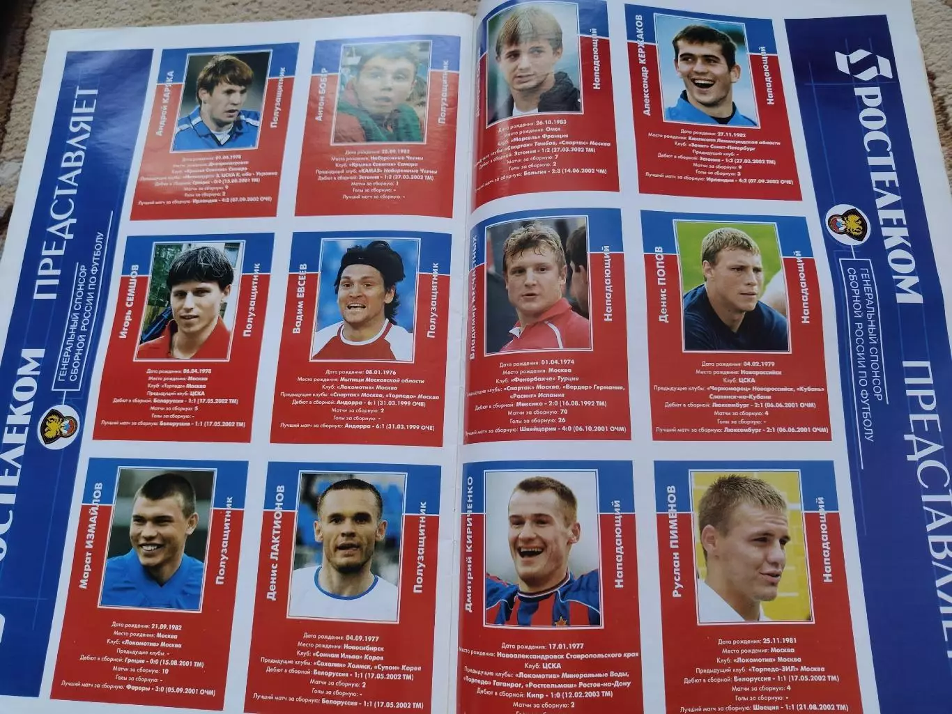 Спецвыпуск Спорт-экспресс Футбол Все о российском сезоне 2003 6