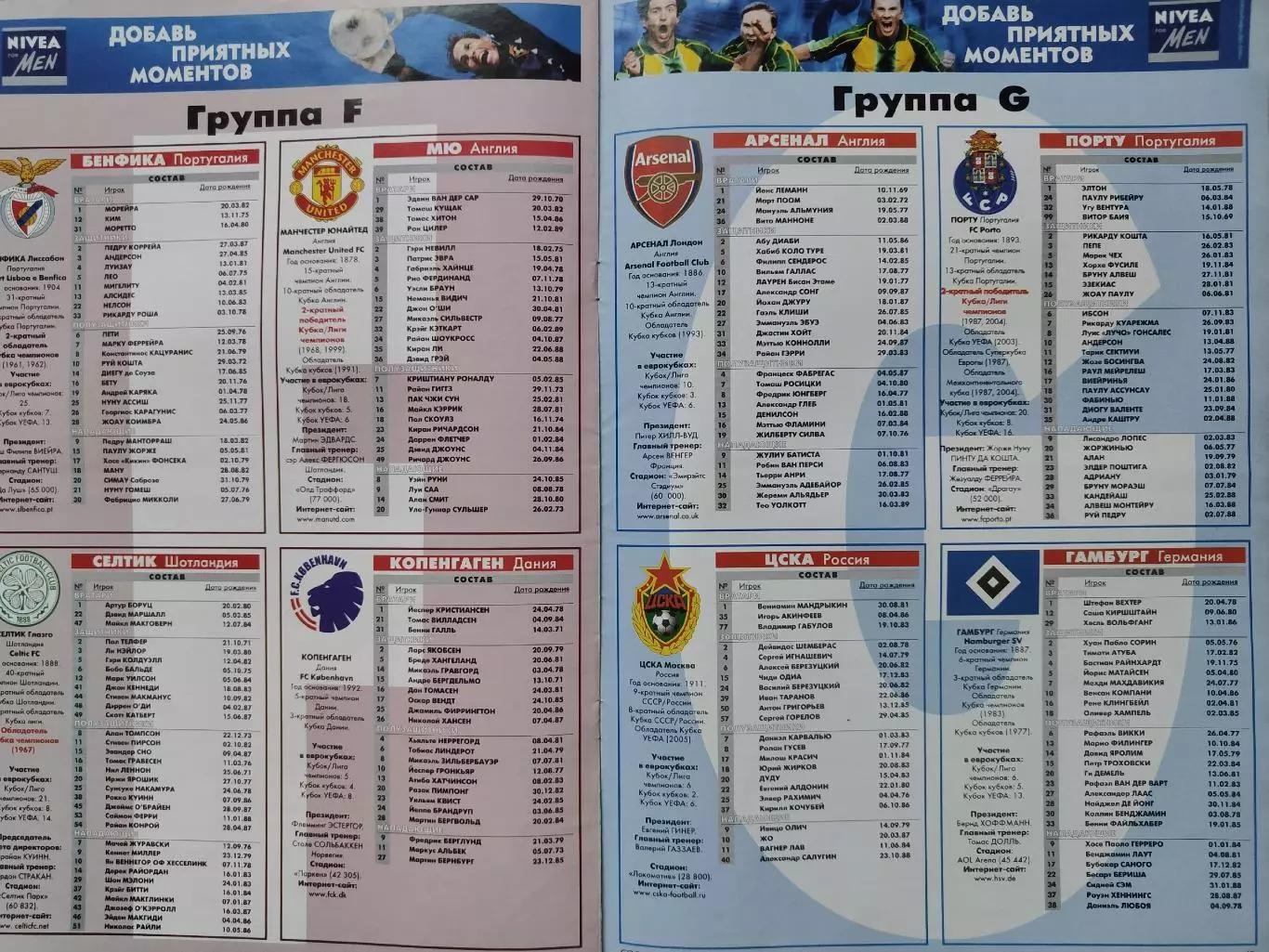 Спецвыпуск Спорт Экспресс Лига Чемпионов 2006/07 4