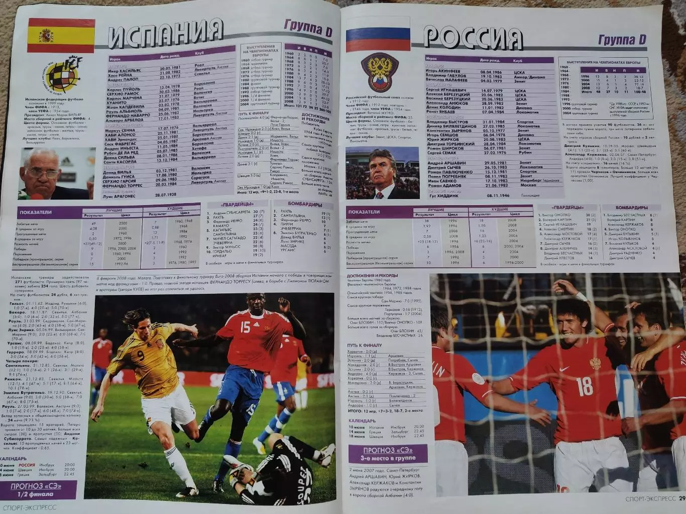 Спецвыпуск Спорт Экспресс Чемпионат Европы ЕВРО 2008 1