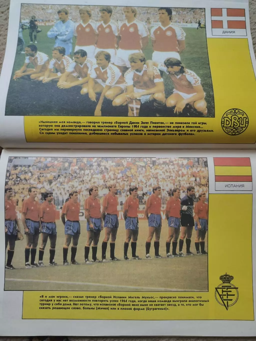 Берни-2/Berni-2 Итоги чемпионата Европы 1988 (ФиС 1990 постеры всех сборных) 7