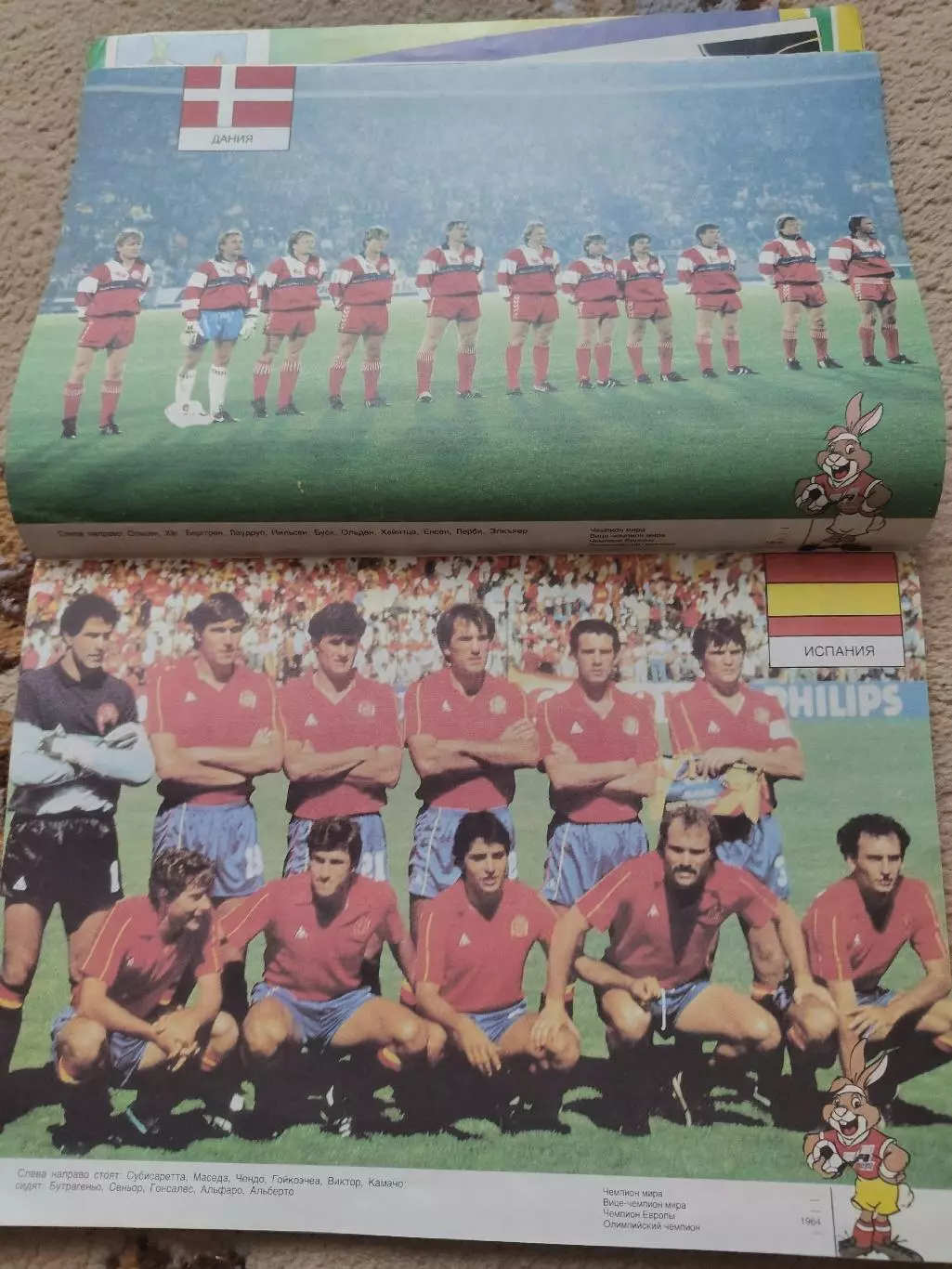 АКЦИЯ Берни-1/Berni-1 Чемпионат Европы 1988 (ФиС 1988 постеры всех сборных) 3