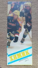 Хоккей. Моя любимая хоккейная команда Химик Воскресенск 1986/1987