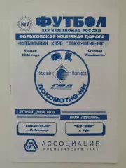 Локомотив Нижний Новгород - Нефтяник Уфа 2005