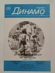 Динамо Киев - Арарат Ереван 1979