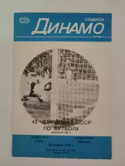 Динамо Киев - Динамо Москва 1979