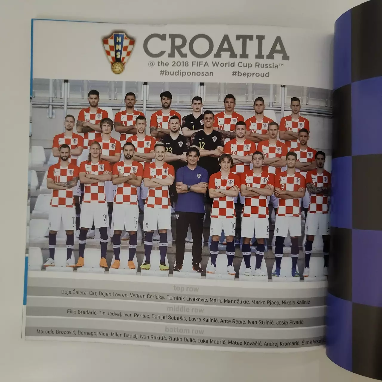 Футбол. Фото-буклет/Медиа Гайд Сборная Хорватия 2018 Чемпионат Мира Россия 7