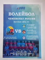 Волейбол. Ростов - Волжанин Кострома Зоркий Красногорск Сахалин 2-9 декабря 2019