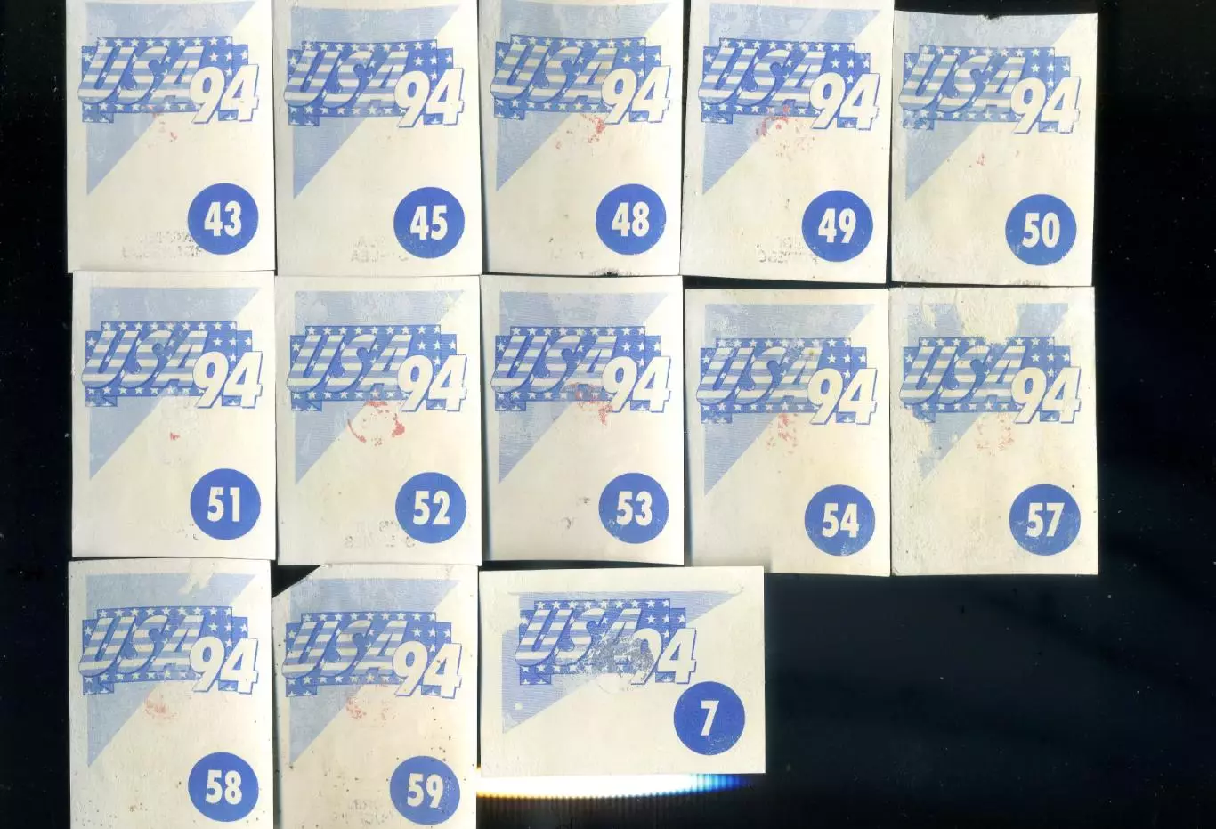 Румыния Romania Хаджи Hagi Panini EURO 1996 + 2008 + World Cup 1994 - 30 наклеек 1