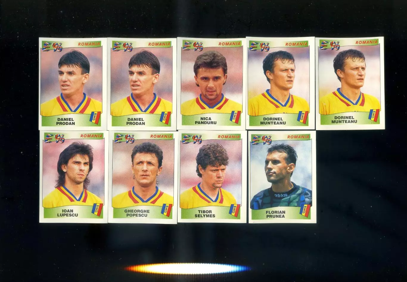 Румыния Romania Хаджи Hagi Panini EURO 1996 + 2008 + World Cup 1994 - 30 наклеек 2