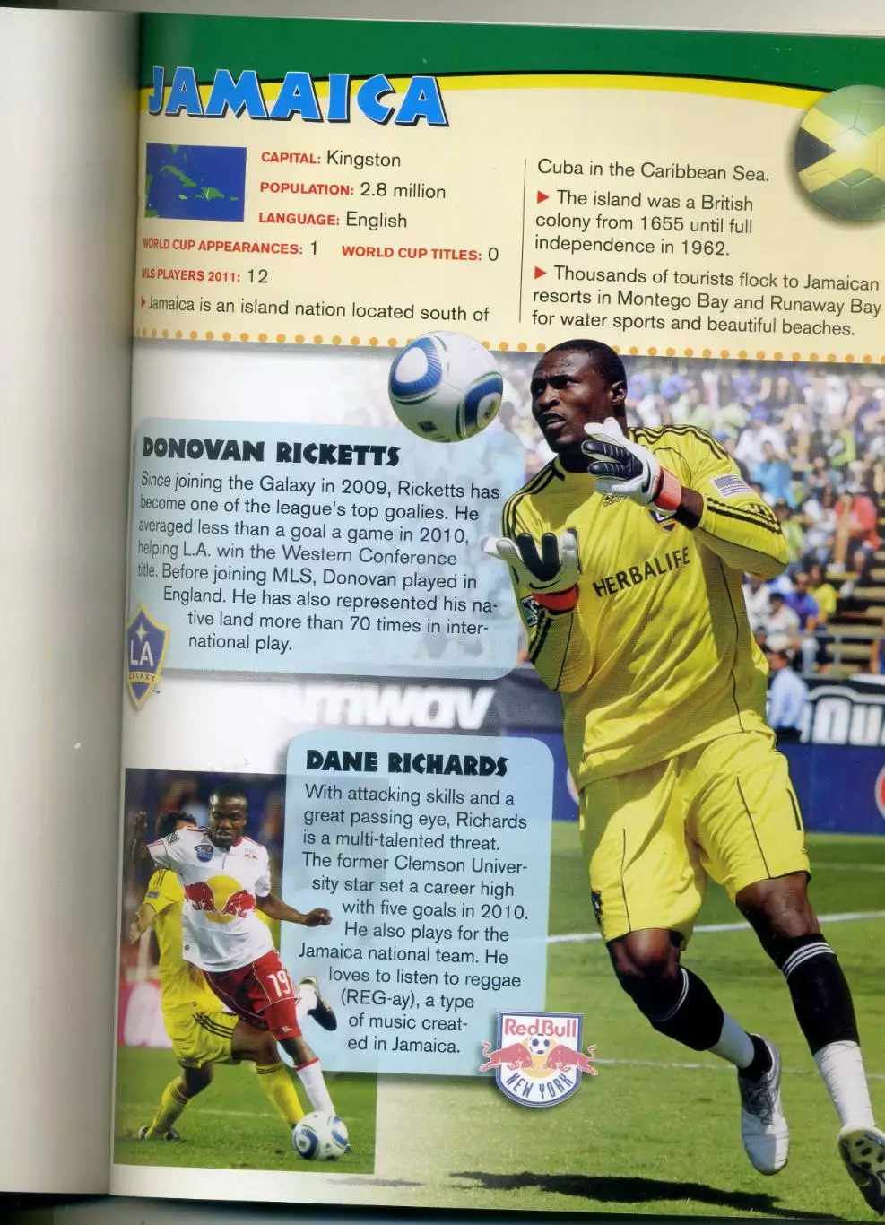 Журнал Легионеры MLS 2011 - стикеры-логотипы клубов США 6