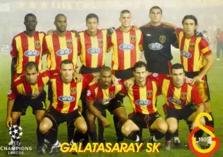 Открытка Галатасарай Стамбул Турция Galatasaray Turkey Мой Футбол Лига Чемпионов