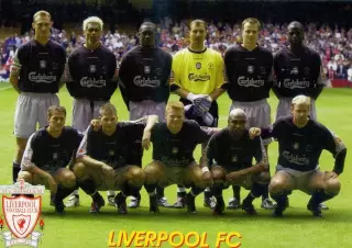 Открытка Ливерпуль Англия - FC Liverpool England - Мой Футбол - Лига Чемпионов