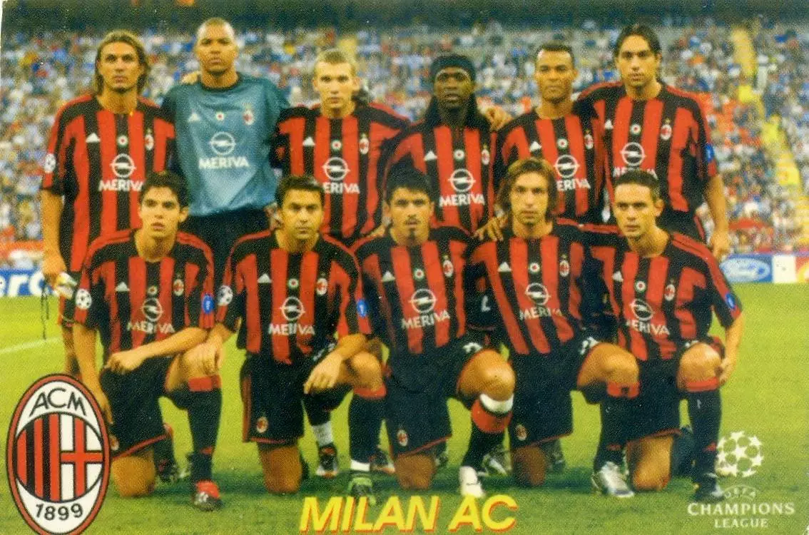 Календарик Милан Италия 2005