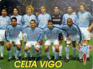 Календарик Сельта Виго Испания 2002