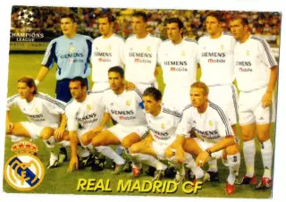 Календарик Реал Мадрид Испания 2005