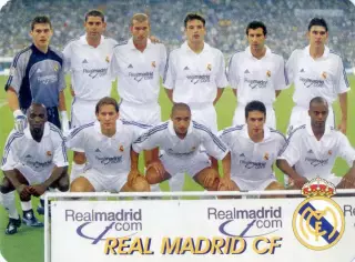 Календарик Реал Мадрид Испания 2002