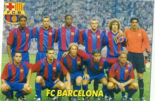 Календарик Барселона Испания 2005