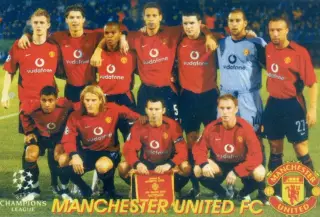 Календарик Манчестер Юнайтед Англия 2005