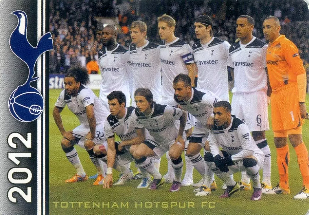 Календарик Тоттенхэм Хотспур Лондон Англия 2012