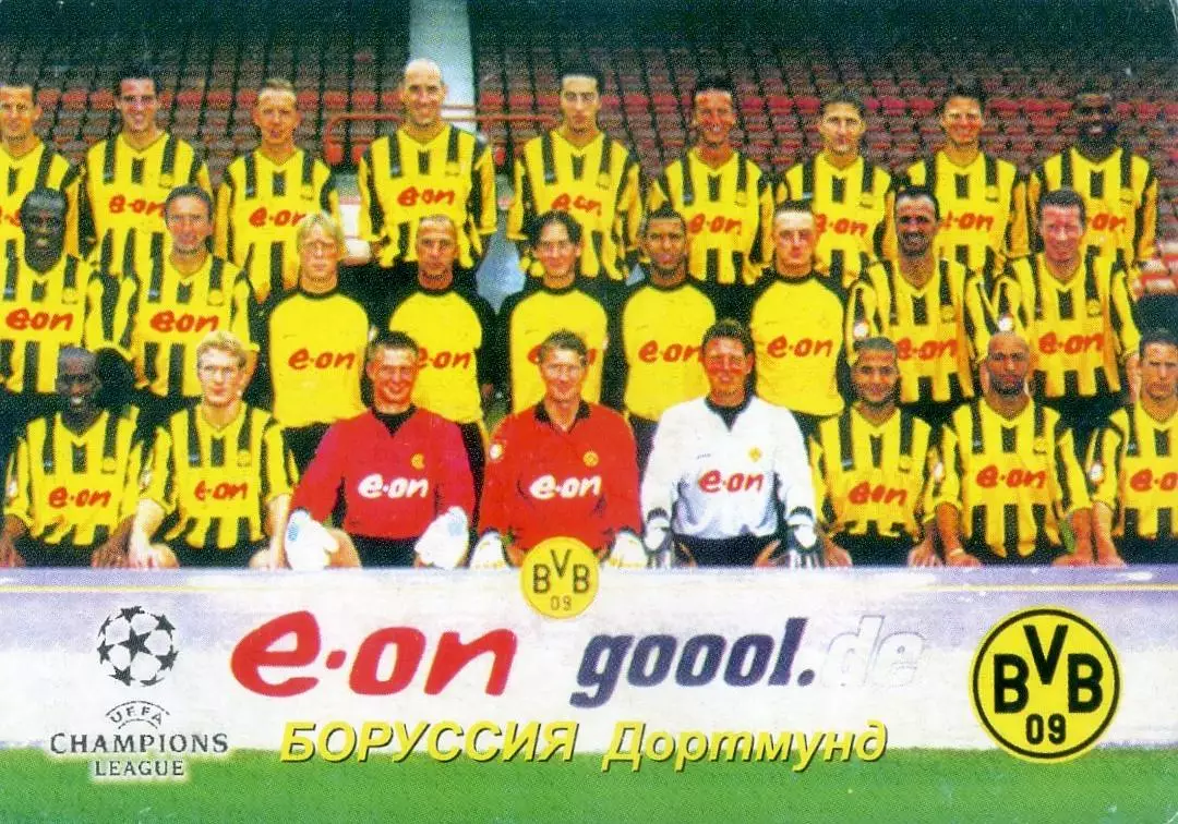 Календарик Боруссия Дортмунд Германия 2003