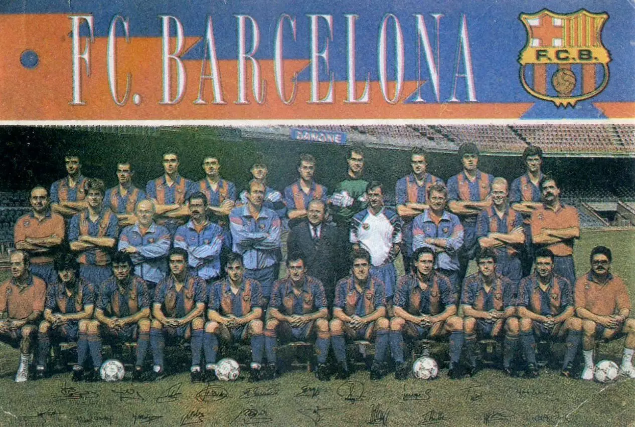 Календарик Барселона Испания 1992