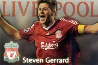 Календарик 2010 Стивен Джеррард Ливерпуль Англия