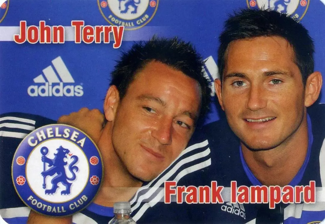 Календарик 2010 Джон Терри Фрэнк Лэмпард Челси Лондон Англия