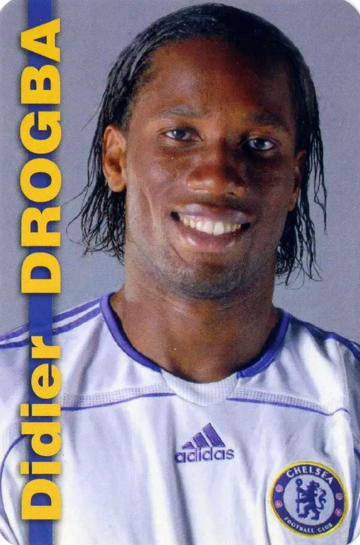 Календарик 2010 Дидье Дрогба Челси Лондон Англия