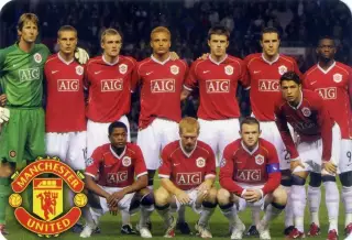 Календарик 2010 Манчестер Юнайтед МЮ Англия